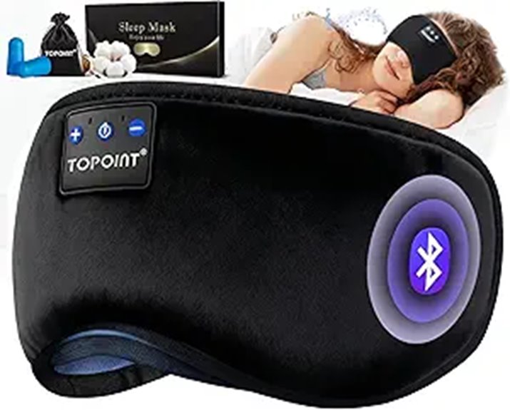 Top Sleep Earbuds (Noise Masking) That Silence Your Night 9 bluetooth sleep mask headphones