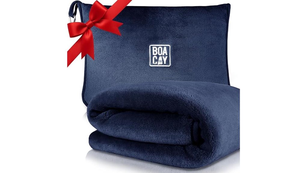 boacay travel blanket pillow