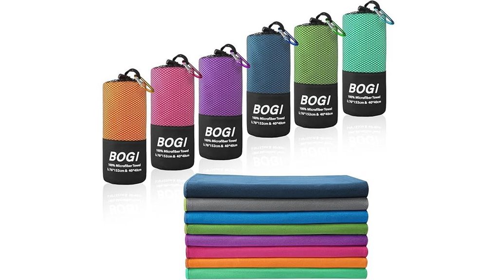 bogi microfiber quick dry towel