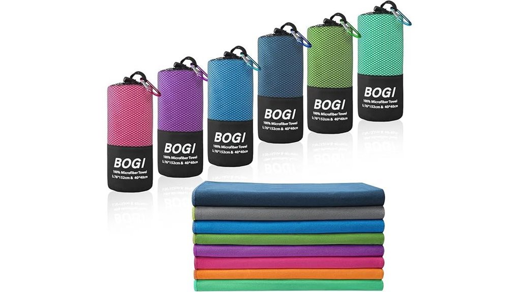 bogi quick dry microfiber towel