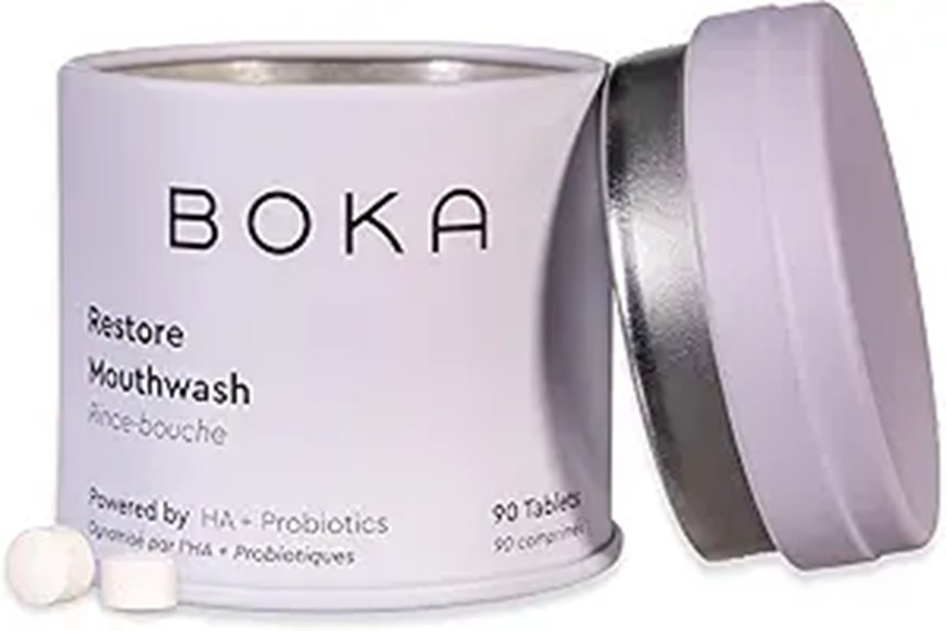 Top Travel-Ready Mouthwash Concentrate Tablets Bulky-Free 3 boka travel mint chewables