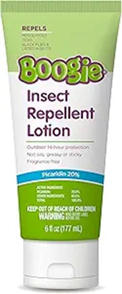 Top-Rated Insect Repellent Lotions for Travel—No Aerosol 7 boogie 14 hour insect repellent