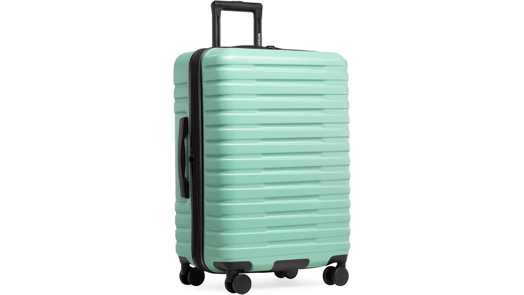 Checked Luggage with Strong Corner Bumpers for Max Protection 12 boren expandable 26 inch luggage