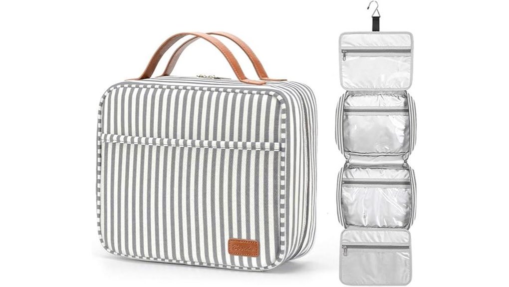 bosidu hanging toiletry compartments