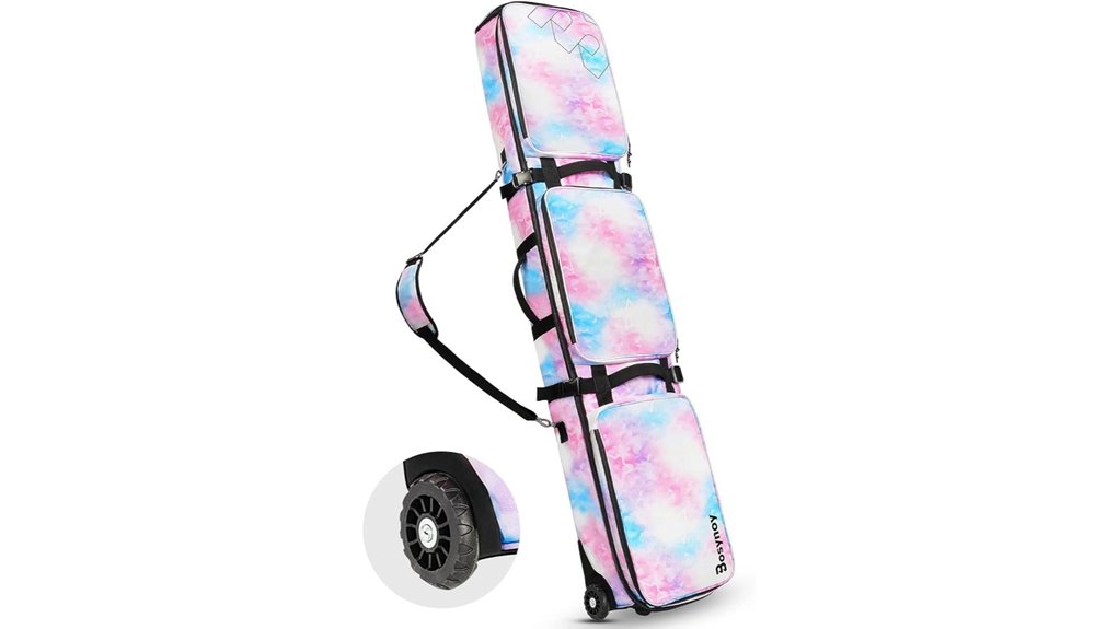 The Most Durable Snowboard Bags with Wheels 2 bosynoy rolling 175cm hydro proof