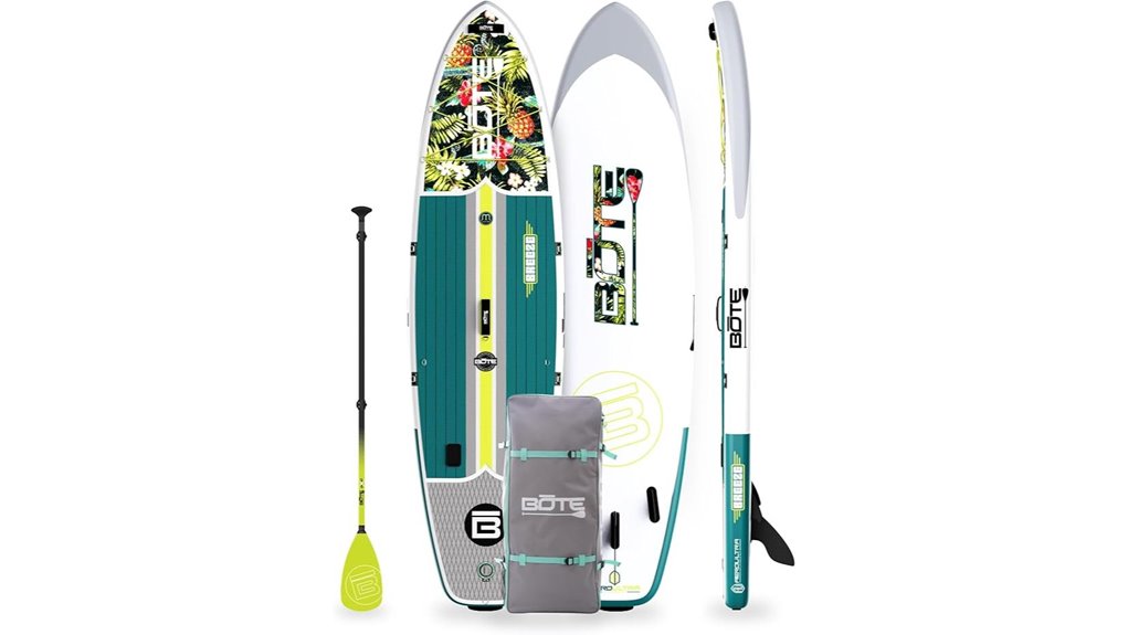 Best Travel-Friendly Inflatable Stand Up Paddleboards 14 bote 10ft breeze aero
