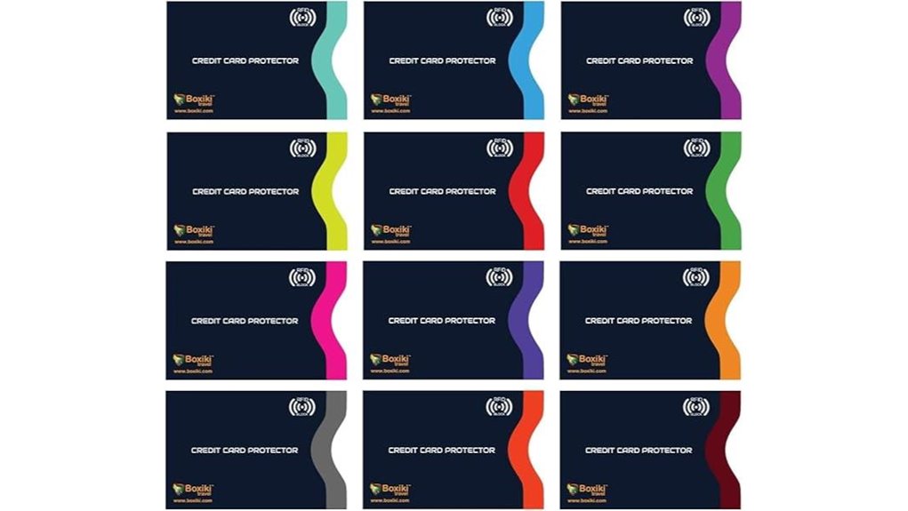 RFID Blocking Sleeves for Cards That Keep Your Wallet Safe 1 boxiki navy rfid sleeves