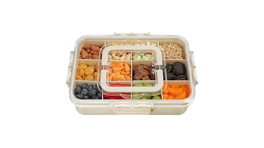 Best Bento Snack Boxes for Train Travel That Keep Food Fresh 1 bpa free 12 compartment kid s snack