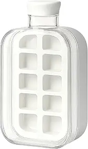 Leakproof ice cube trays that keep apartments dry on the go 11 bpa free leakproof travel bottle