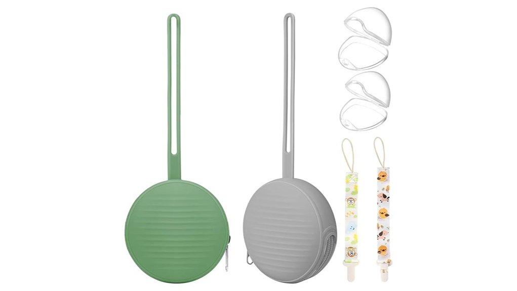 bpa free travel pacifier holder