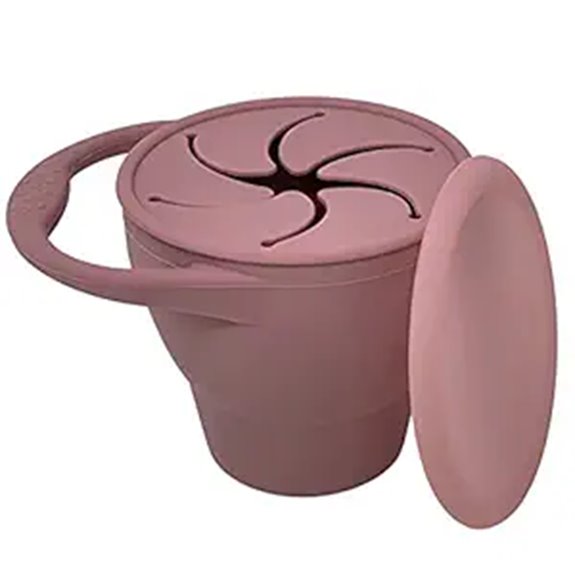 bravejustice collapsible silicone cup