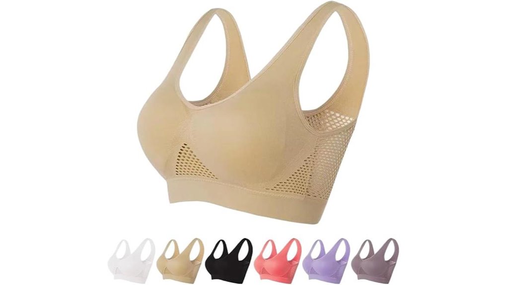 Travel Bras for Hot Climates That Offer Breathable Support 12 breathable mesh wireless plus size