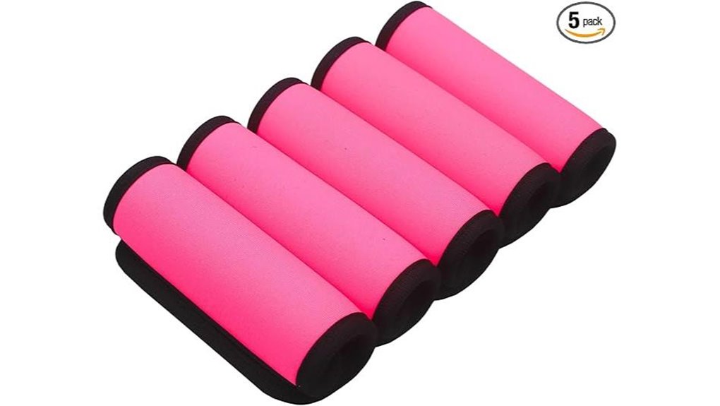 bright pink neoprene wrap