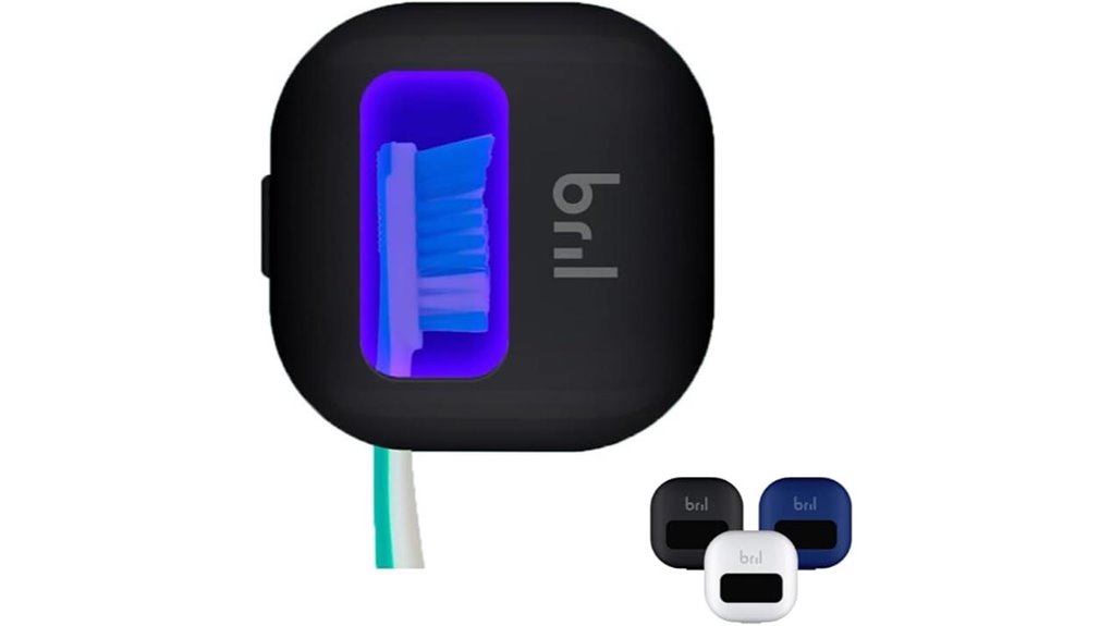 Best Toothbrush Travel Cases: UV Protection vs Plain 7 bril black uv c sanitizer