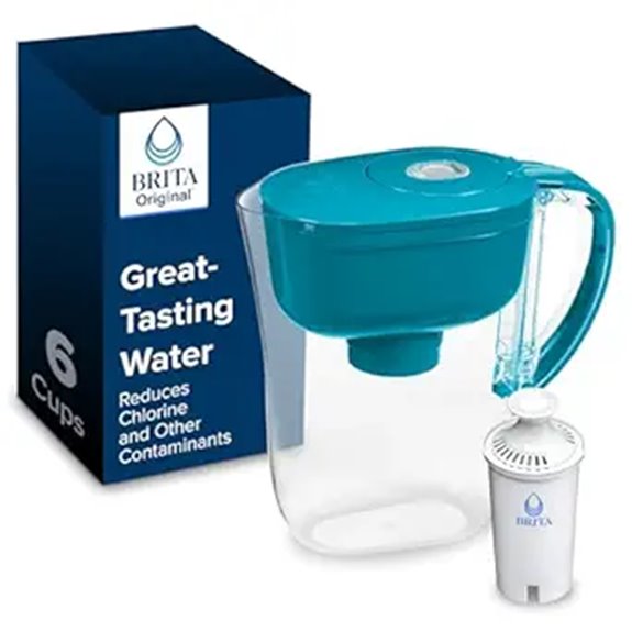 brita 6 cup filter pitcher