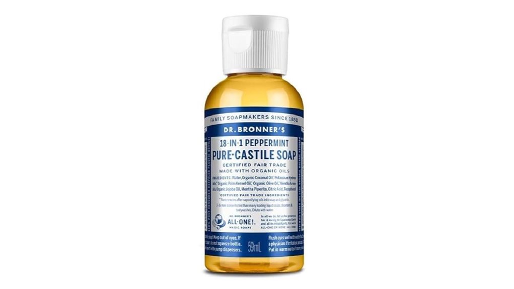 Best Mini Dish Soap Concentrate Bottle for Every Kitchen 6 bronner s organic peppermint soap