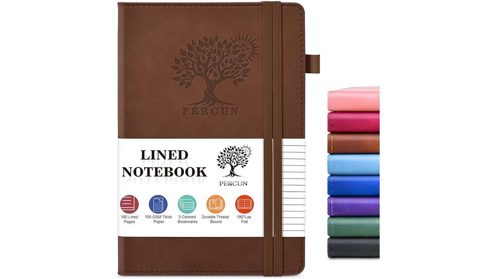 Must-Have Travel Journals With Hard Covers (Bag-Proof) 11 brown lined a5 notebook