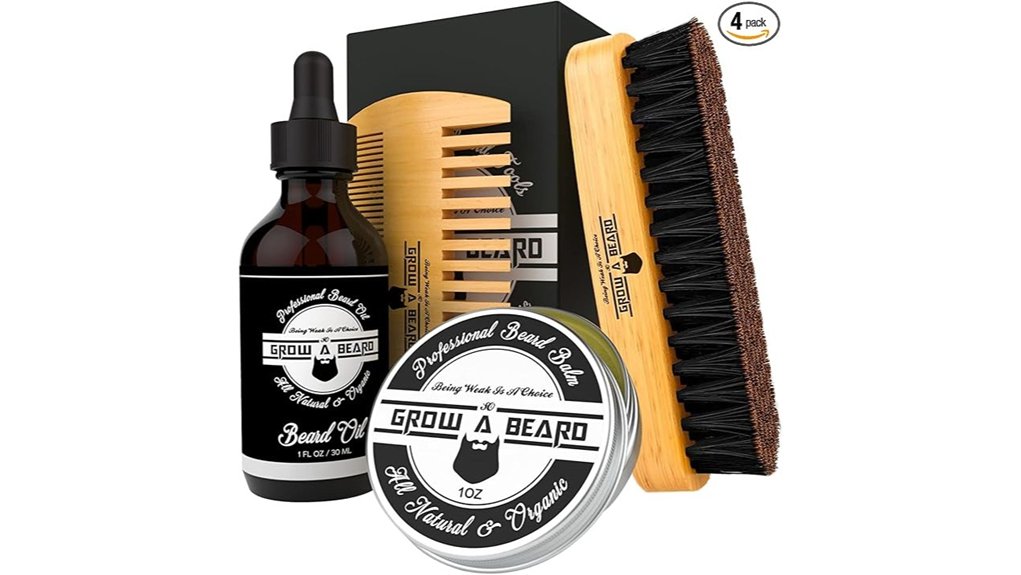 brush comb oil balm