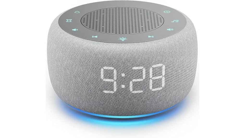 Best Noise Machines Kids Need for Long‑Lasting Sleep Calmness 8 buffbee white noise alarm