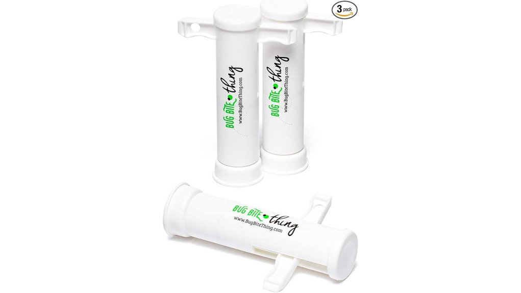 Compact Relief: Insect-Bite Suction Tools for Travel 4 bug bite suction 3 pack