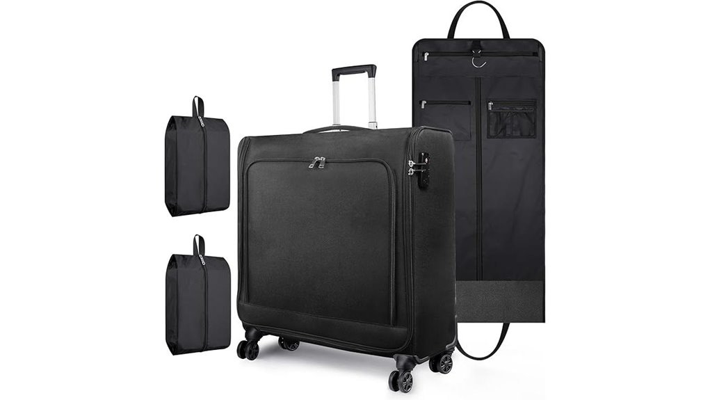 bukere 26 inch tsa locked garment