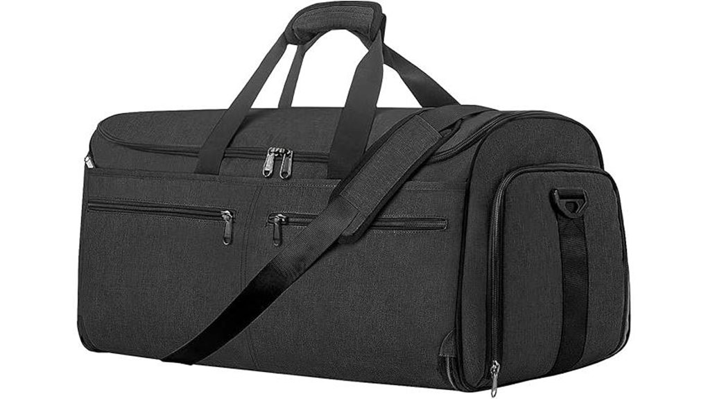 Best Garment Duffels to Keep Suits and Gowns Wrinkle-Free 2 bukere 2 in 1 midnight grey