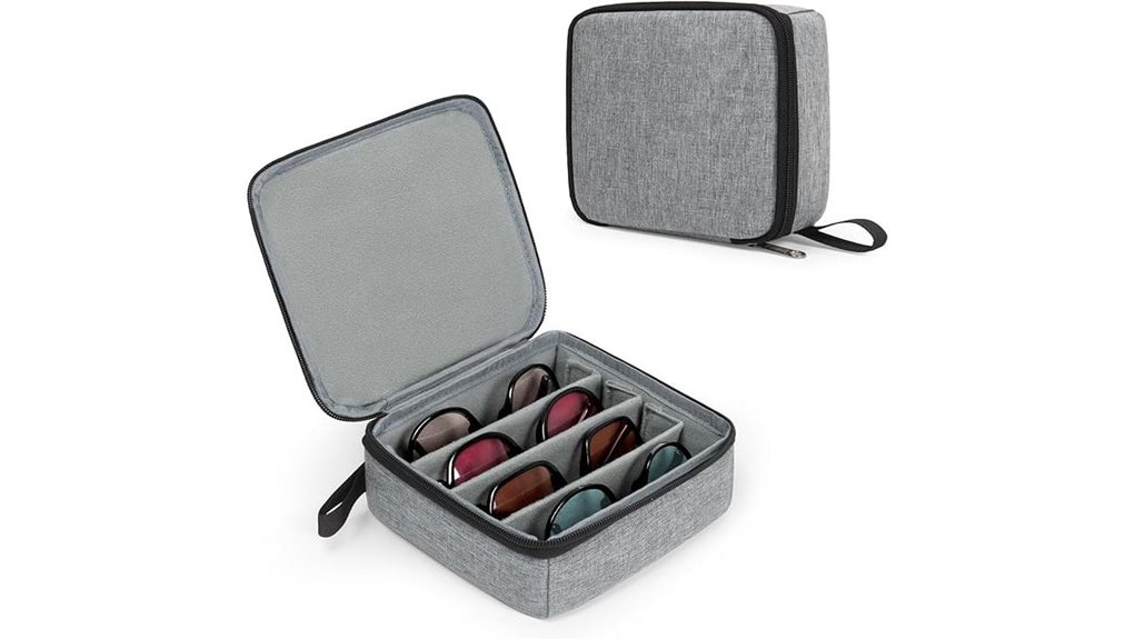 bukere 3 slot eyeglass organizer