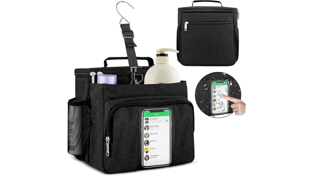 bukere portable shower tote