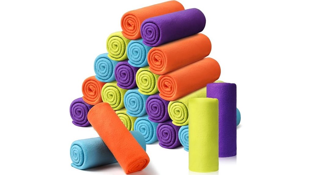 bulk 24 pack fleece blanket