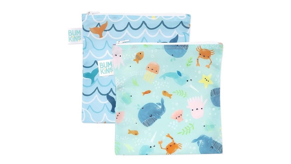 bumkins 2 pack blue sandwich