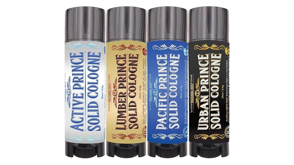 Essential Solid Colognes Every Traveler Should Pack 1 bushklawz four scents sampler
