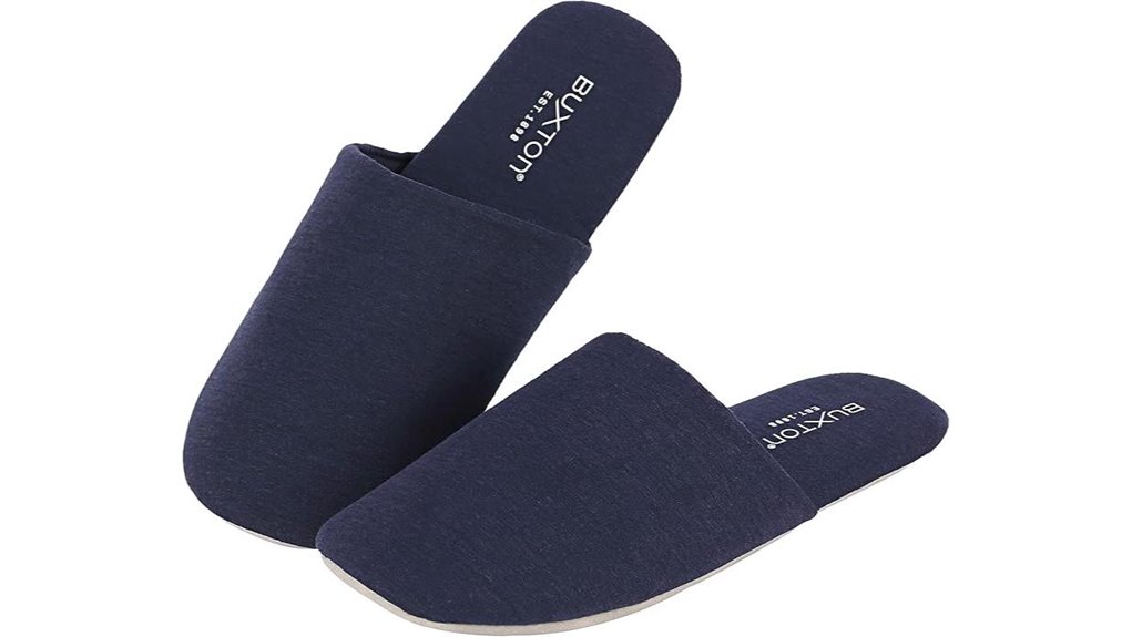 Travel Slippers for Hotels: Hard‑Sole vs Soft Choices 3 buxton memory foam slippers