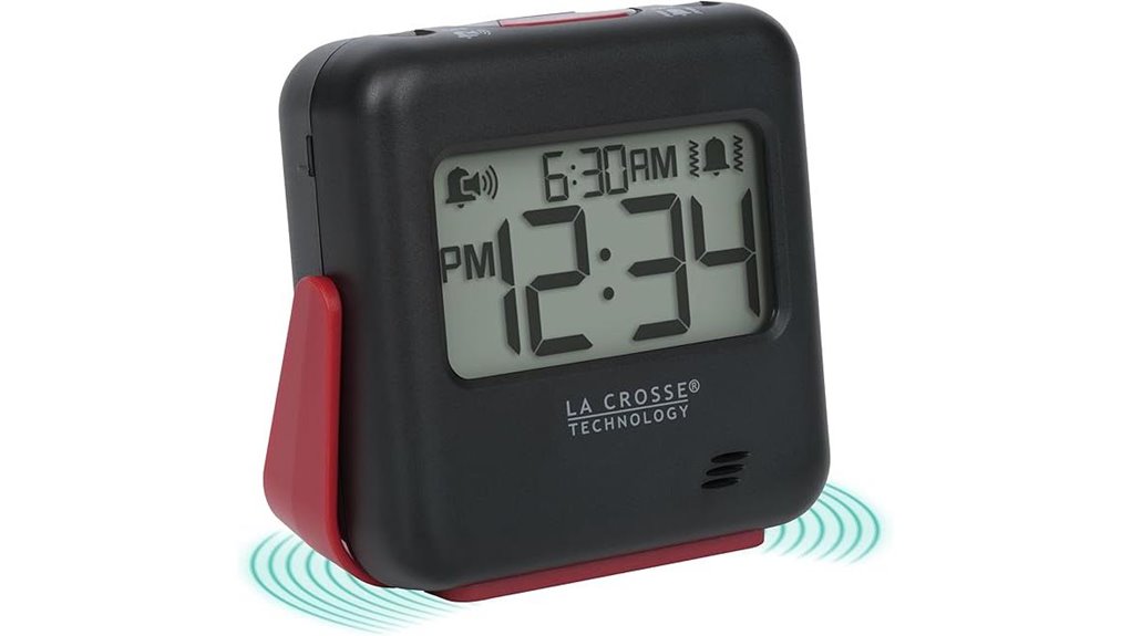 Best Loud and Simple Travel Alarm Clocks for On‑The‑Go 4 buzz digital alarm clock