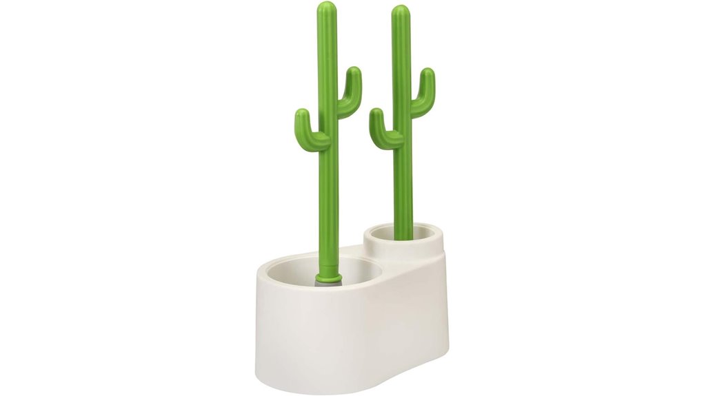 Top Plunger + Toilet Brush Set for a Flawless Flush 15 cactus toilet plunger brush