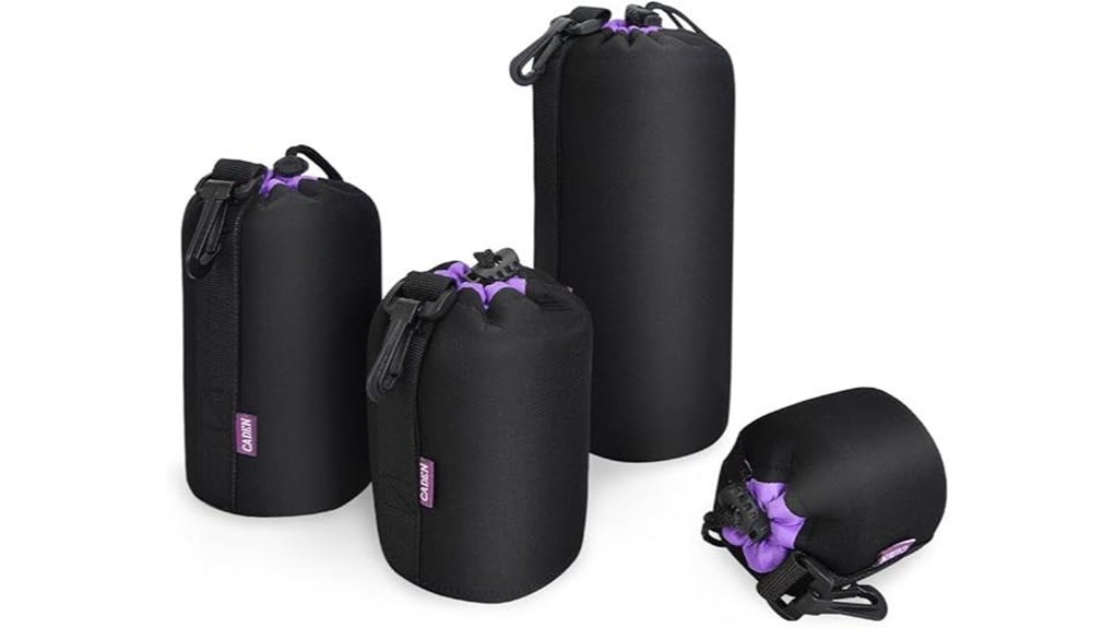 caden dslr four piece pouch