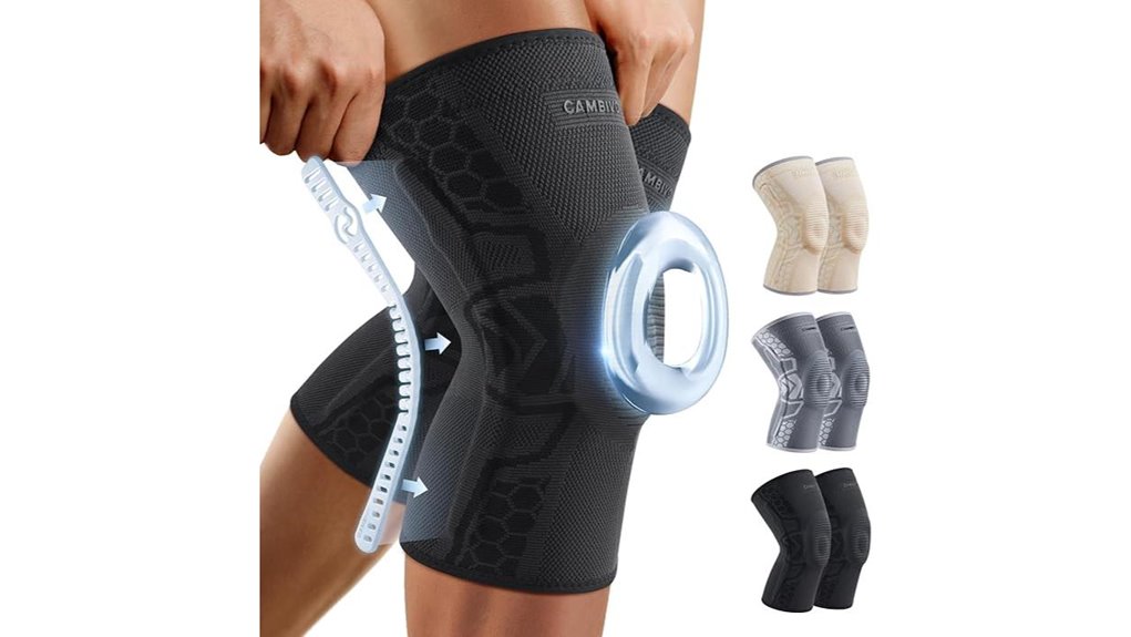 cambivo gel knee brace