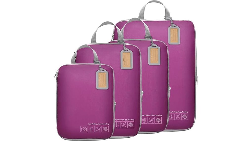 Best Compression Packing Cubes for Small Carry‑Ons 4 cambond compression packing cubes