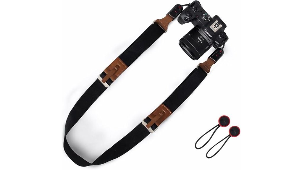 camera adjustable quick release strap