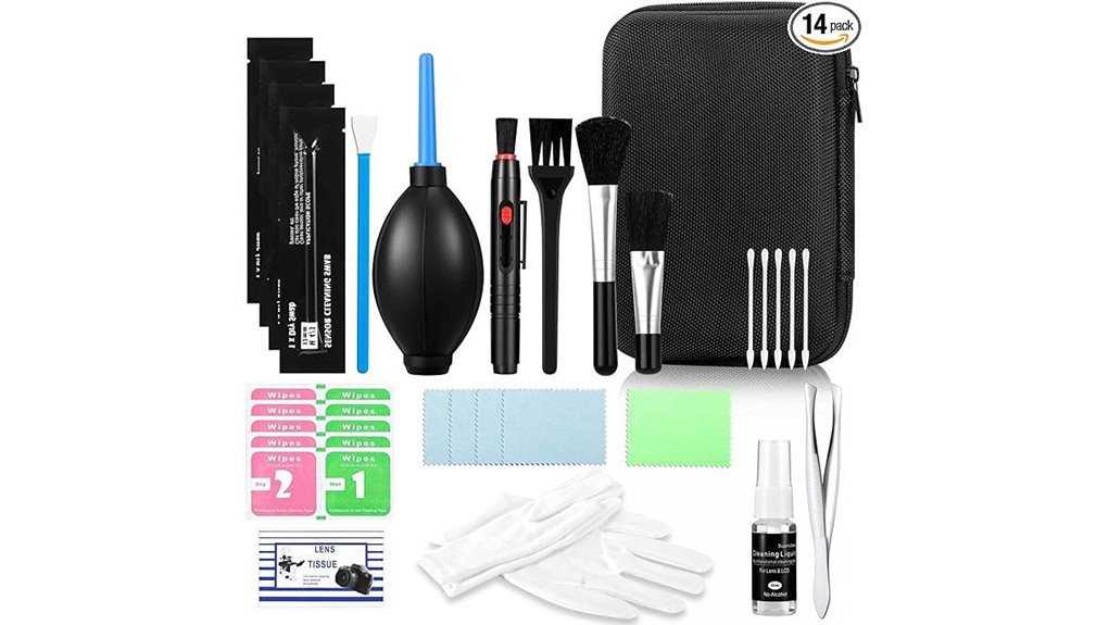 Lens Cleaning Pens Travel Sized to Keep Lenses Streak-Free 6 camera lens cleaning kit