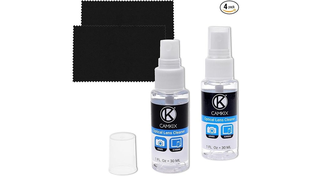 Best Travel-Friendly Phone Screen Cleaning Kits (Spray+Cloth) 8 camkix lens cleaning set