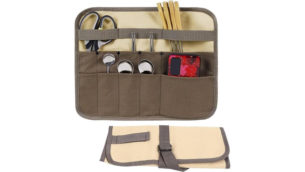 camping chef knife roll