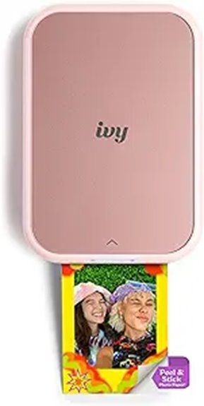 Portable Photo Printers With Bluetooth Worth Bringing Home 4 canon mini sticky back printer