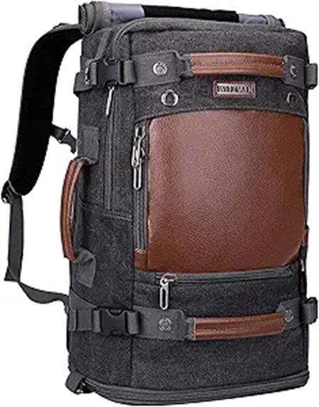 Travel Backpacks with Removable Daypacks for 2‑Bag Flexibility 2 canvas travel backpack shoes