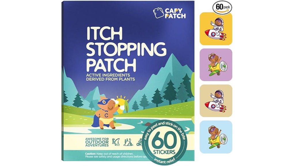 Anti‑itch Patches For Travel: Spot‑Only Solutions Traveler's Love 13 capy kids bug relief