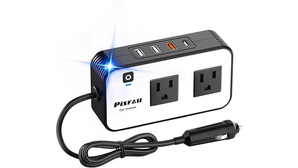 Top Car Power Inverters (DC to AC) for Ultimate Road Trips 1 car 200w dual usb