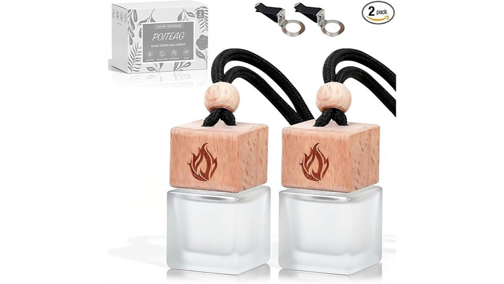 car freshener black cedar