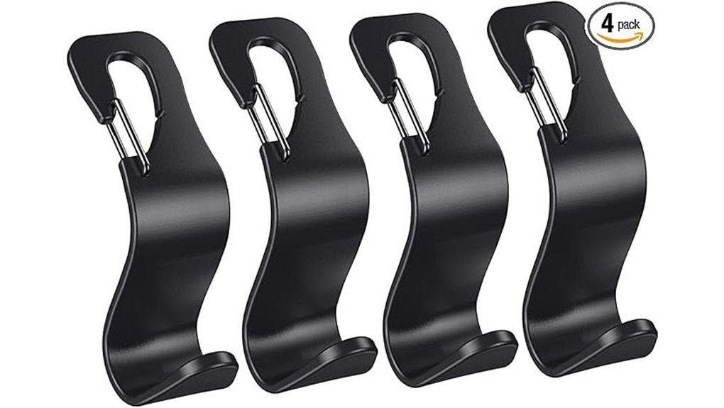 Top Travel Seatback Hooks to Keep Headphones and Bags Secure 10 car seat bag hangers