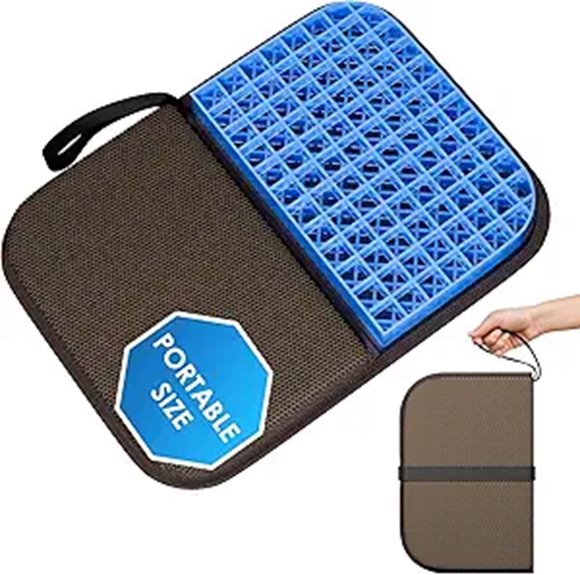 Best Travel Seat Cushions to Ease Tailbone Pain (Gel vs Foam) 12 car seat gel cushion