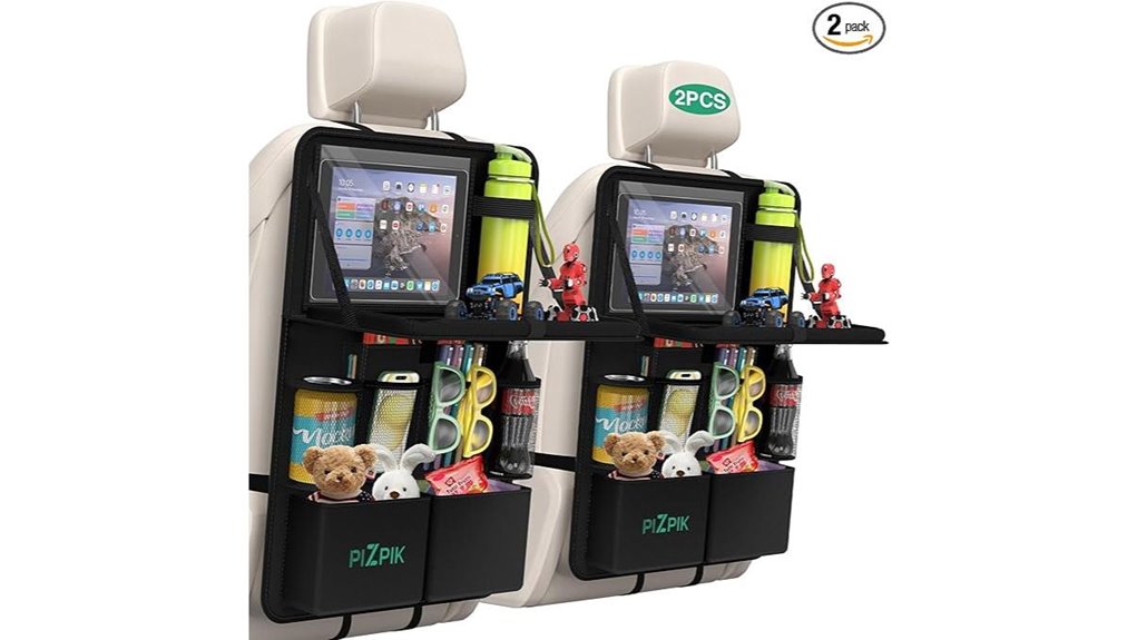 car tablet food tray