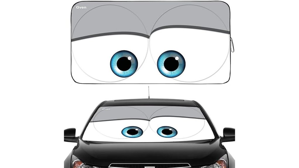 car windshield sun shade